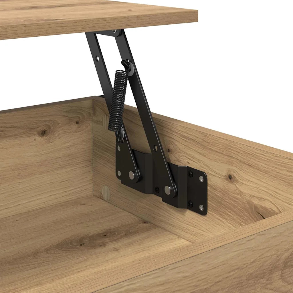 Tavolino da salotto Rovere artigianale 70 x 50 x 54.5 cm 883049