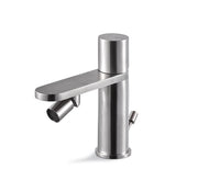 Miscelatore bidet con scarico acciaio inox Vema VENY STEEL V29070 Satinato