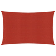 Vela ombreggiante/ombrellone 160 g/m² rosso 3,5 x 5 m HDPE 02_0009261