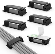 Supporto autoadesivo per cavi - Gestione cavi - 50 pezzi - PA66 - 45x18x14 mm