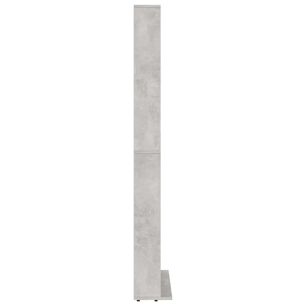 Mobile Porta TV Grigio Cemento 102x16x177,5 cm in Multistrato 801782