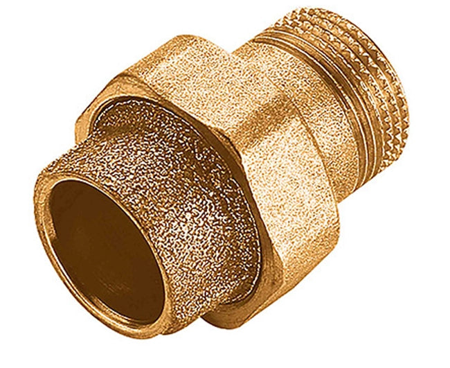 BOCCHETTONE A SALDARE MASCHIO FEMMINA IN BRONZO SERIE 4000 1 ø28   FRA-BO SPA