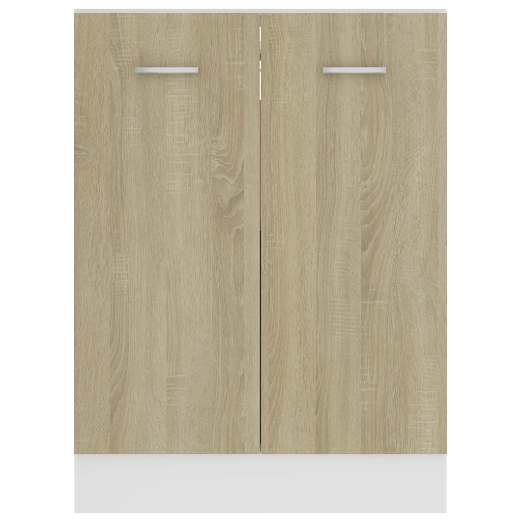 Pensile da cucina | Armadio Inferiore ¡°Lyon¡± Rovere Sonoma 60x46x81,5 cm