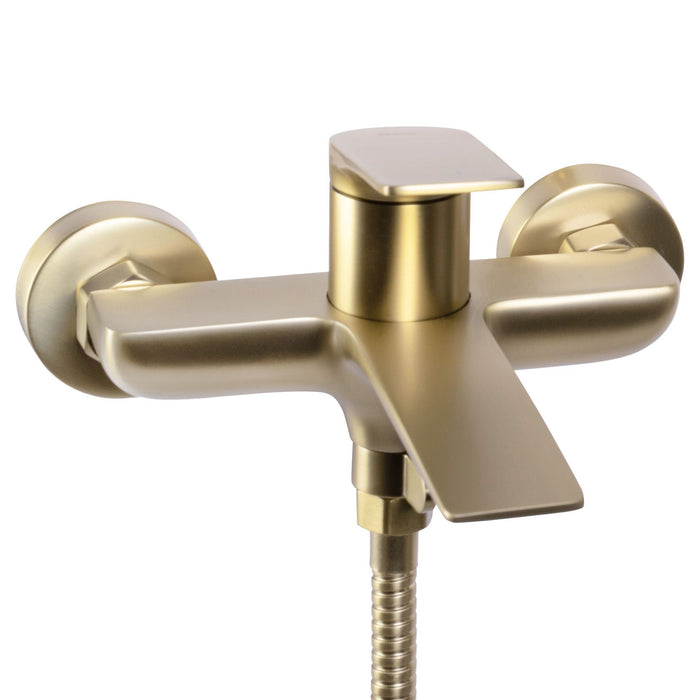 Rubinetto Da Vasca Rea Avalon Brush Gold