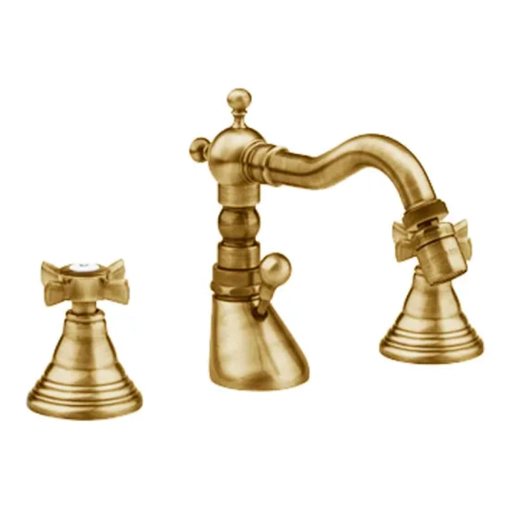 BATTERIA RUBINETTO BIDET 3 FORI SERIE ORIENTES BRONZATO SCARICO 11/4   RUBINETTERIE EURORAMA S.P.A.