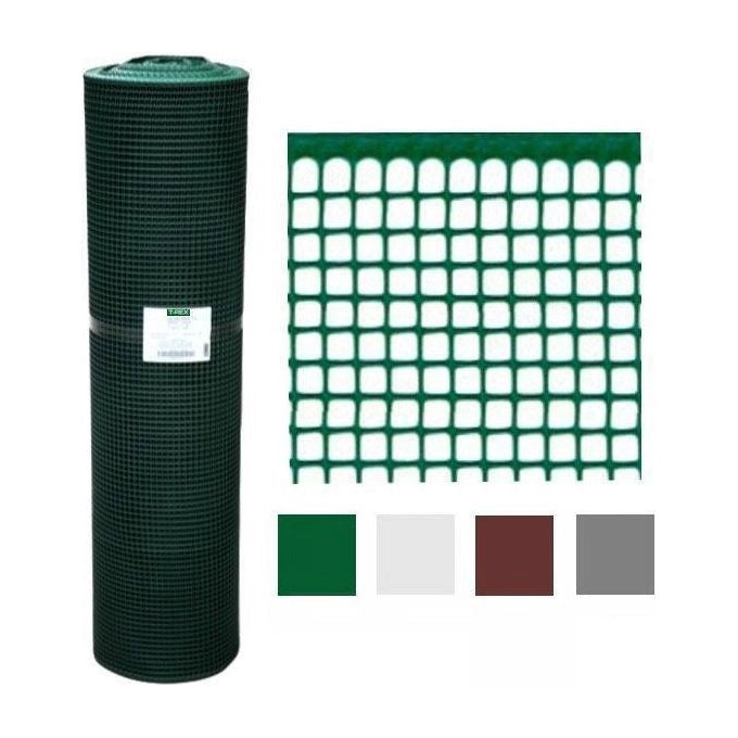 T-Rex Rete Tutta Plastica 10X10 100Mtx50 Marrone