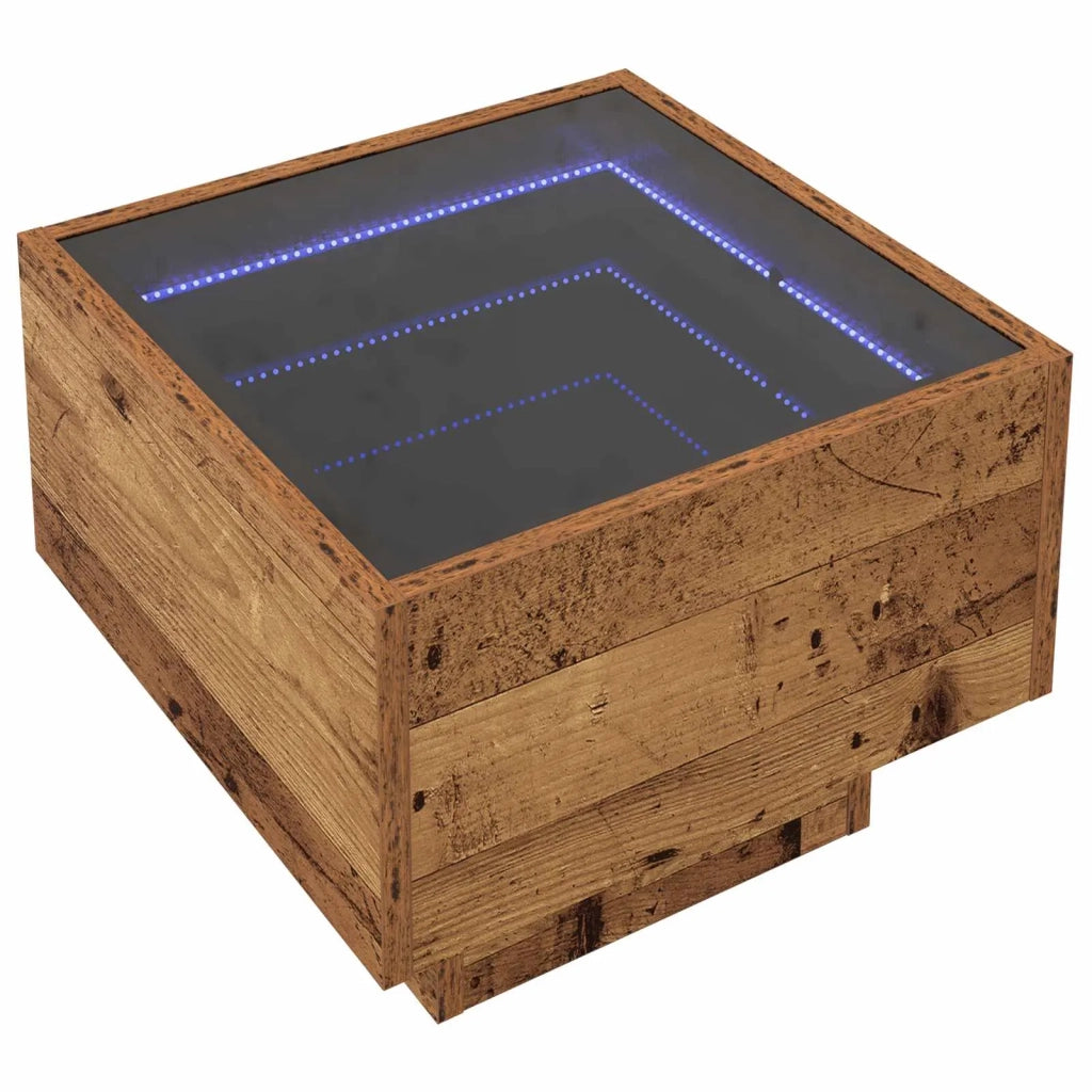 Tavolino da salotto | Tavolino da caff¨¨ | Tavolino da Soggiorno Legno vecchio 40 x 40 x 30 cm