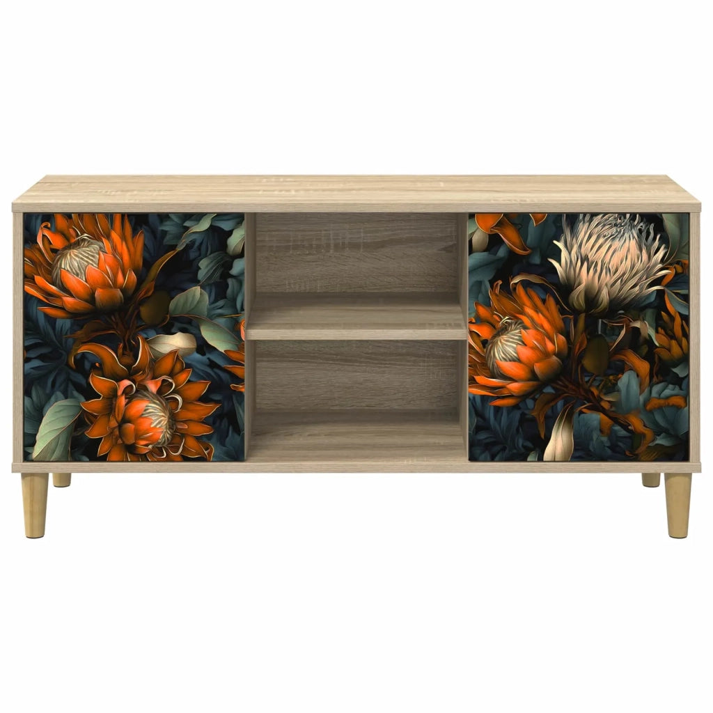 Mobile TV LOCHEM 102 x 33 x 50 cm Sonoma Legno ingegnerizzato 8007030
