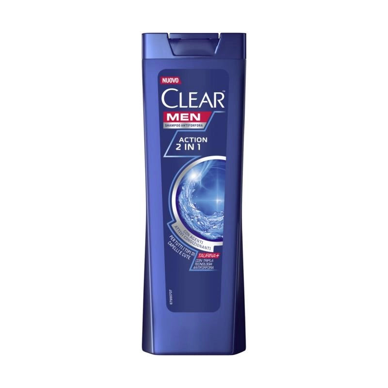 SHAMPOO CLEAR MEN ACTION 2IN1 IN MAXI FORMATO DA 360 ML