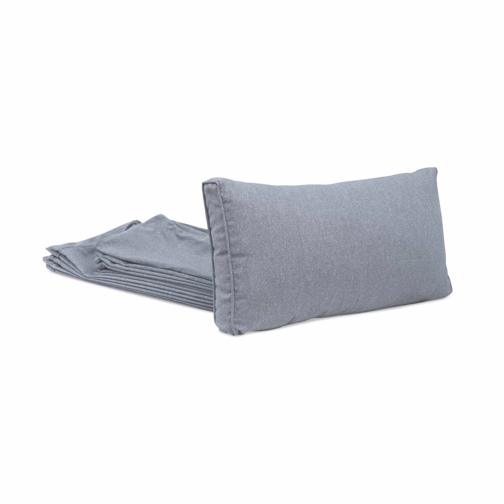 Set fodere per salotto caligari, grigio chiaro chinè