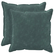 Federa 2 pcs HOUTEN Blu mare 60 x 60 cm Fleece in microfibra 920785