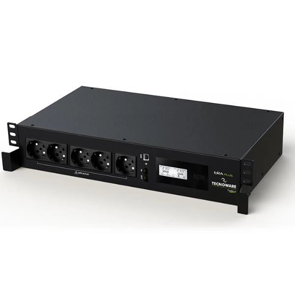 TECNOWARE UPS ERA PLUS 1200 RACK MOUNT SCHUKO TOGETHER ON