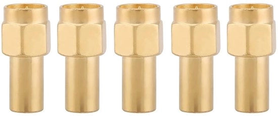 Terminatore di Sostituzione per Sistemi RF Coassiali - 5 pezzi - Connettore SMA Maschio - 50 Ohm 2W - 10 Connettori
