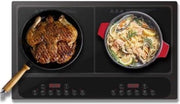 Induttore Cucina a 2 Fiamme - Cucina Elettrica a 2 Fiamme - Cucina a 2 Fiamme - 3500w