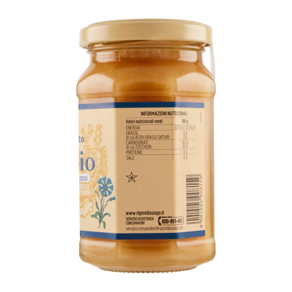 Rigoni di asiago mielbio miele italiano cremoso fiori vasetto vetro 300 grammi