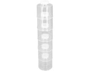 Kruidenrek Portatile con Tasche Separate - Cassetta per Erbe Transparente - 6 Pezzi di Contenitori per Erbe Stivabili - Organizzatore Cucina