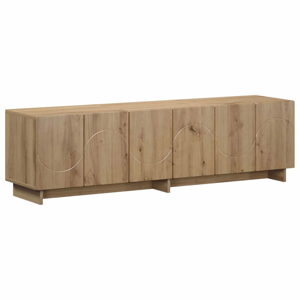 Supporto TV 140 x 34.5 x 40 cm Rovere Artigianale 8011584