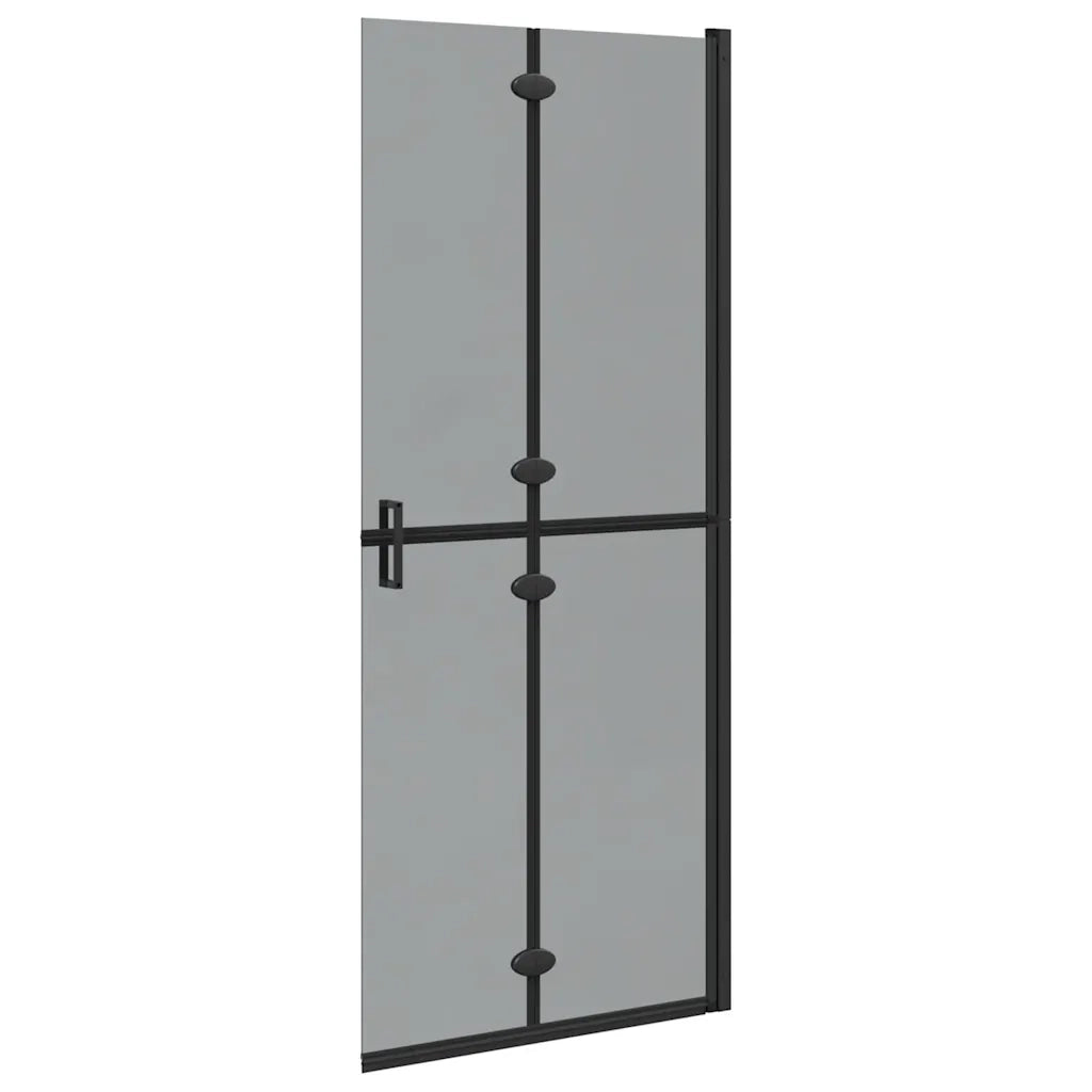 Parete doccia walk-in Nero 80 x 6,5 x 190 cm CFW1884827