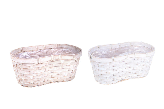 Set 6 Cesti Pavesino per 2 Vasi Larghezza 26 cm