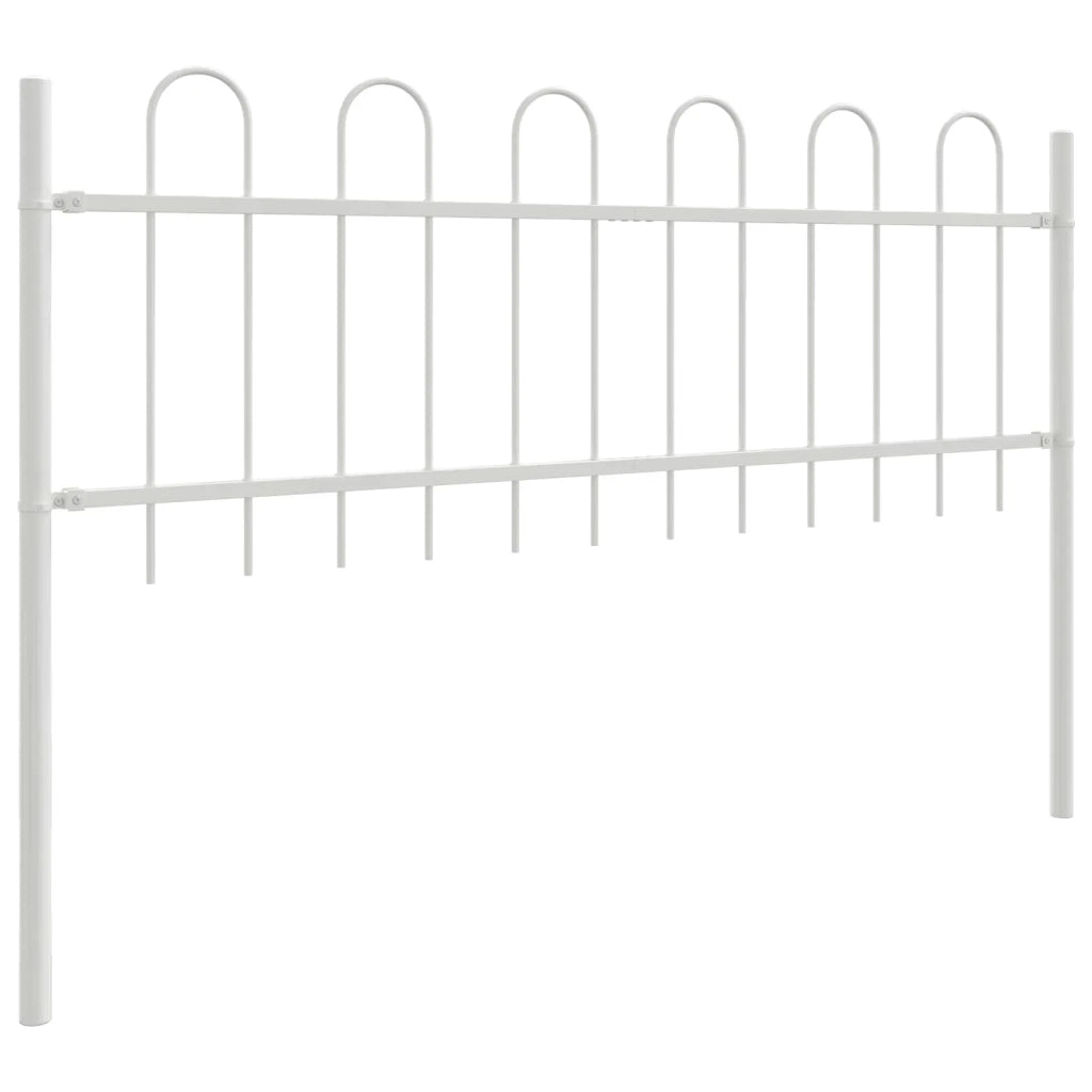 Recinzione per Giardino 5 pcs Bianco 8,5 x 0,6 m 3334103
