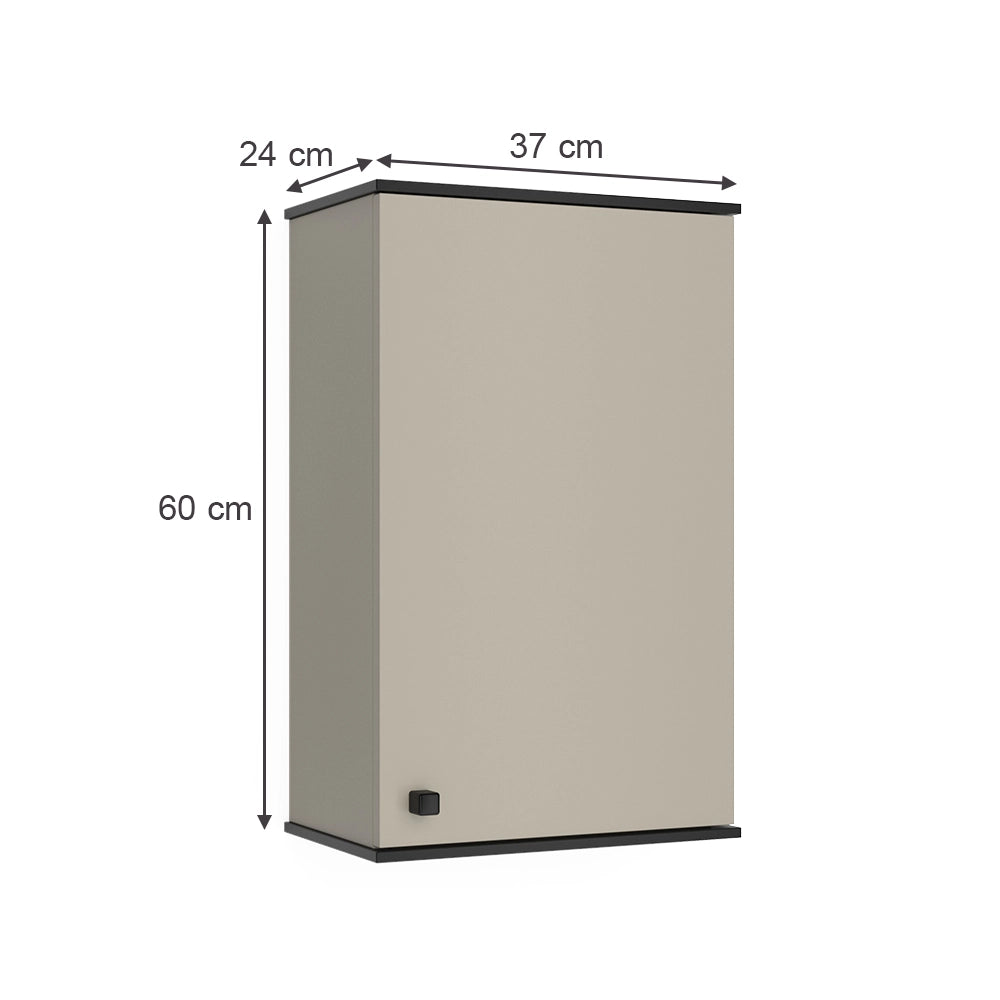 Vicco Mobile da bagno Grigio 37 x 60 cm
