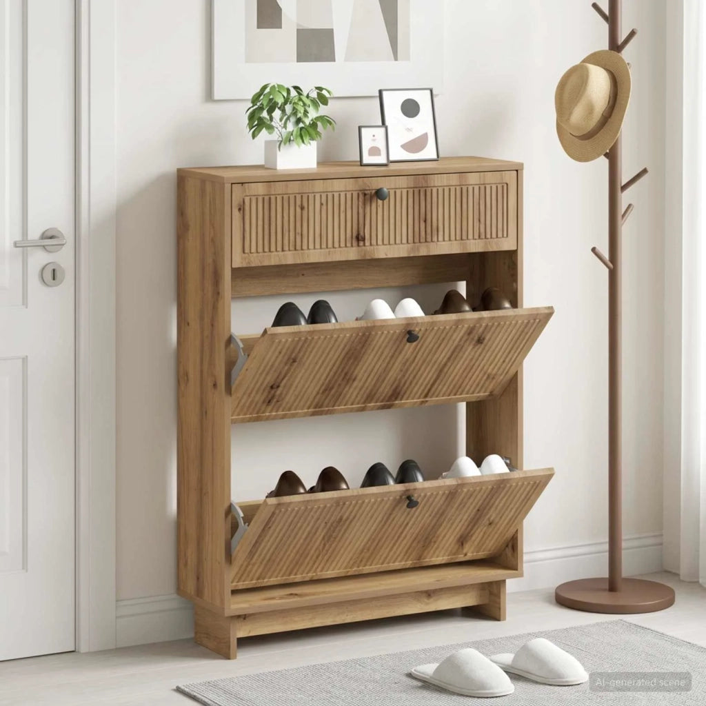Mobile per scarpe EDE 78 x 24 x 103 cm Legno ingegnerizzato 896004
