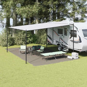Tappeto da Tenda Grigio chiaro 700 x 400 cm Polietilene 42000203