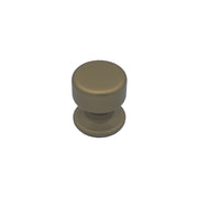 Pomolo fisso per porta SAGUATTI 175/50GB in alluminio bronzo satinato