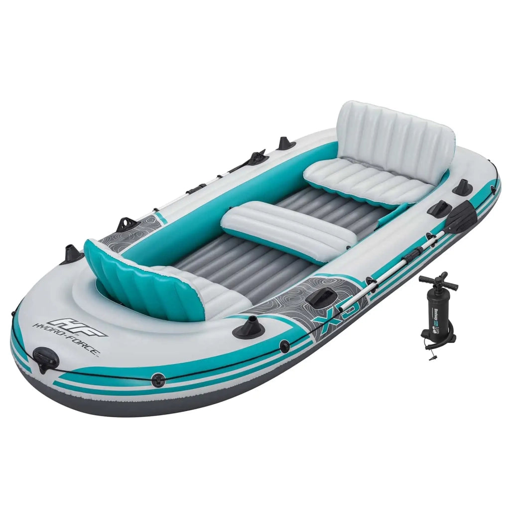 Bestway Gommone gonfiabile Grigio e Bianco 3,64 x 1,66 m PVC 42035746