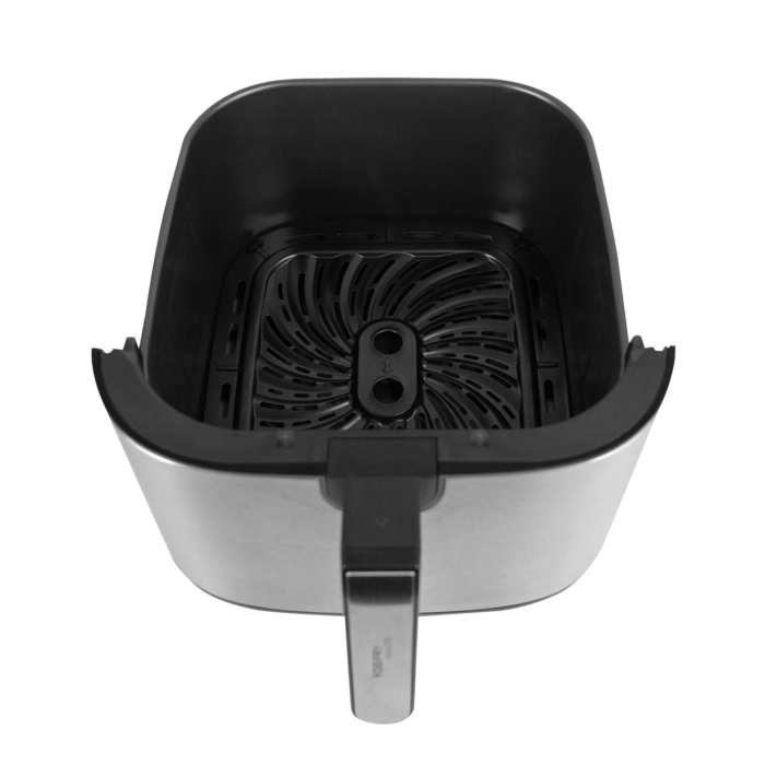 Friggitrice ad aria 10L 1700W con finestra e 10 programmi, controllo touch temperatura 80-200°C e cestello ceramico - Sogo