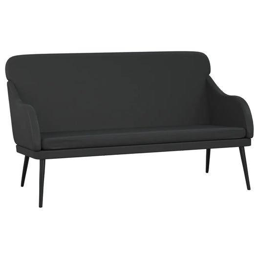 Panca Nera 110x76x80 cm in Similpelle 351430