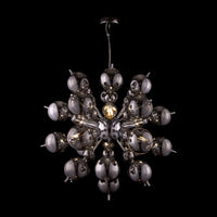 Lampada pendente Modern in Metallo Bolla Cromo