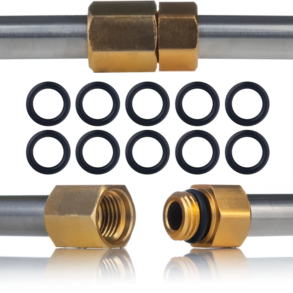 Set di Lance per Idropulitrice compatibile con Kärcher K2–K7 – 7 Lance, 5 Ugelli, 250 Bar | Lunghezza Totale 2,6 m