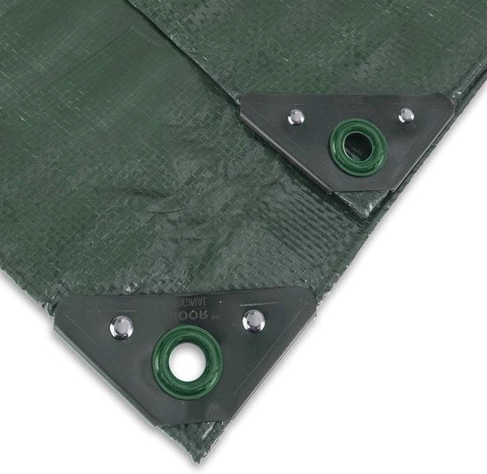 Telaio multifunzionale da 4x6 m, 140 g/m2, verde, impermeabile e UV-stabilizzato