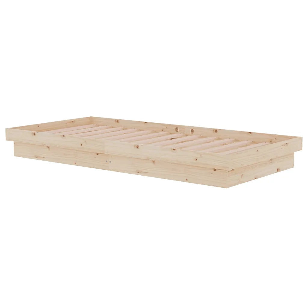 Giroletto in Legno Massello 90x190 cm Single 819937