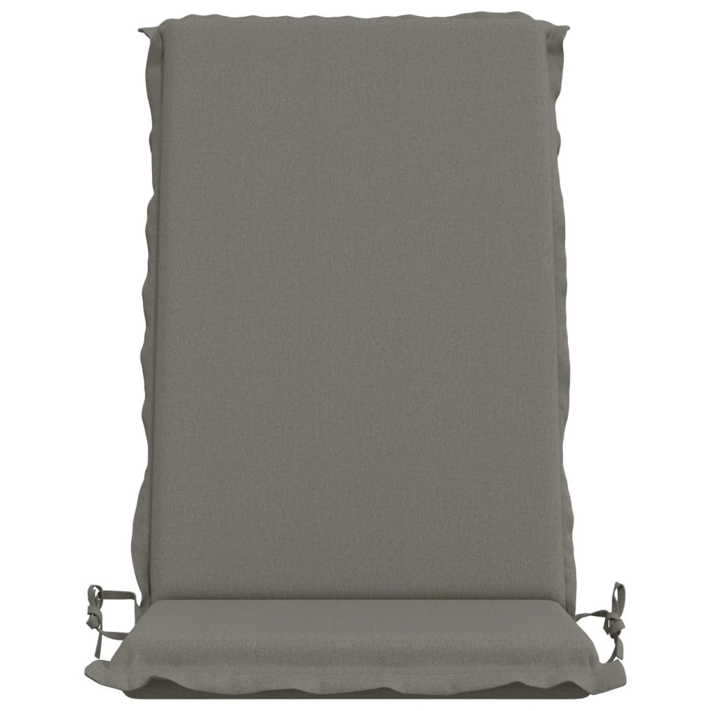 Cuscini Bhair Alto Schienale in 2 Pezzi GEMERT 2 pcs Grigio 945891