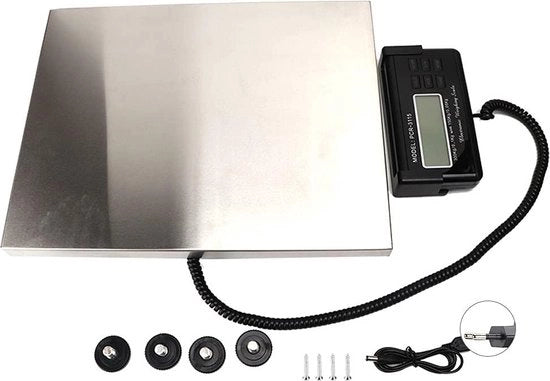 Pesa Esterna con Display Digitale Funzione Tarra in Acciaio Inox Pesa Massima 300 kg.