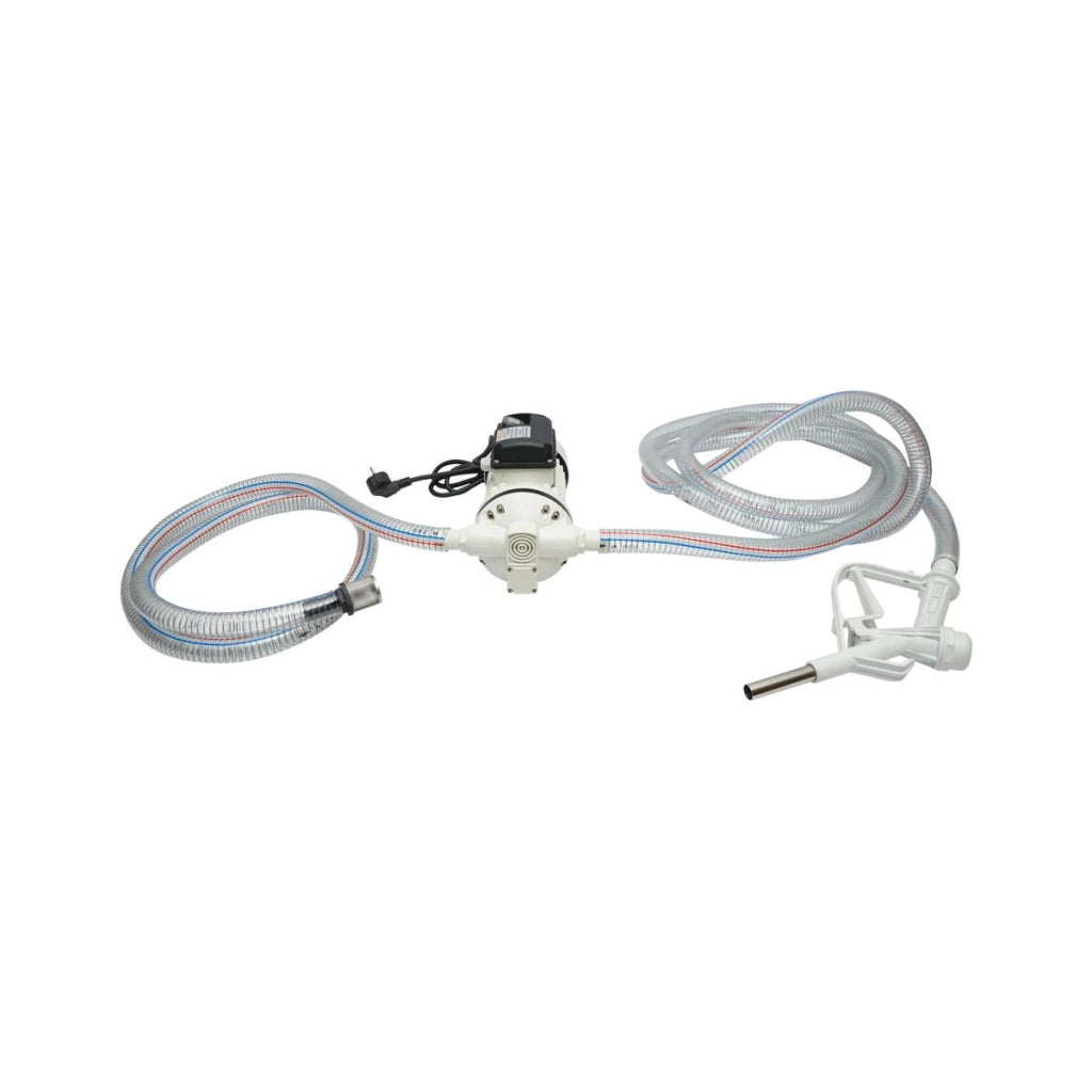 Kit Pompa di trasferimento AdBlue 230V/400W 40L/min IP55 con Tubo e Pistola, Breckner Germany.