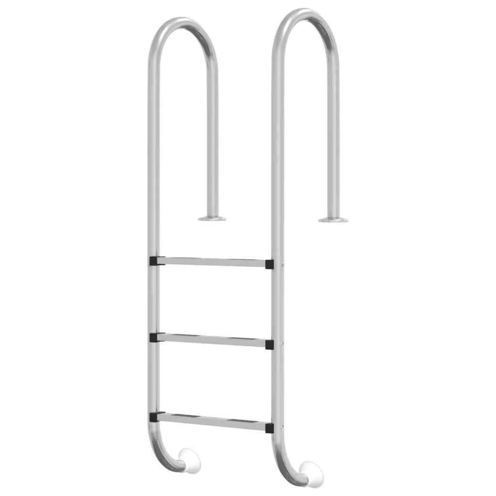 Scala per Piscina 54x38x158 cm Acciaio Inox 304 93458