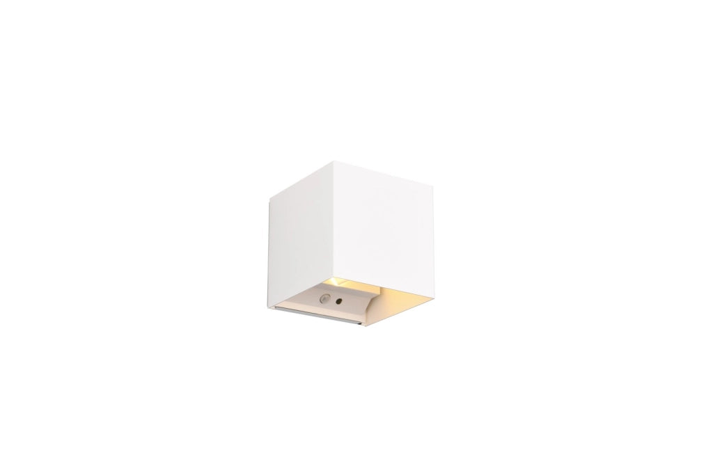 Applique LED 1W bianca sensore movimento, batteria IP44