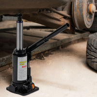 Cric a bottiglia da 12 t abbassamento lento 215-400 mm Martinetto idraulico