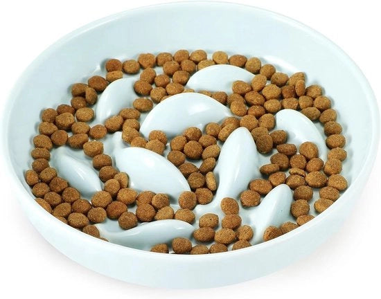 Bacchetta anti-schizzo in ceramica per gatti (cibo verde)