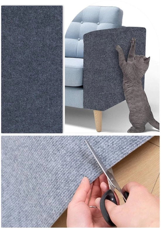 Mat per gatti, autoadesivo, banco, DIY, mat per gatti, autoadesivo, 40x100cm, protezione per superfici, muro, banco, porta, protezione