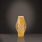 Lampada Da Scrivania Moderna Helios Polilux ® Ocra Pastello 1 Luce E14