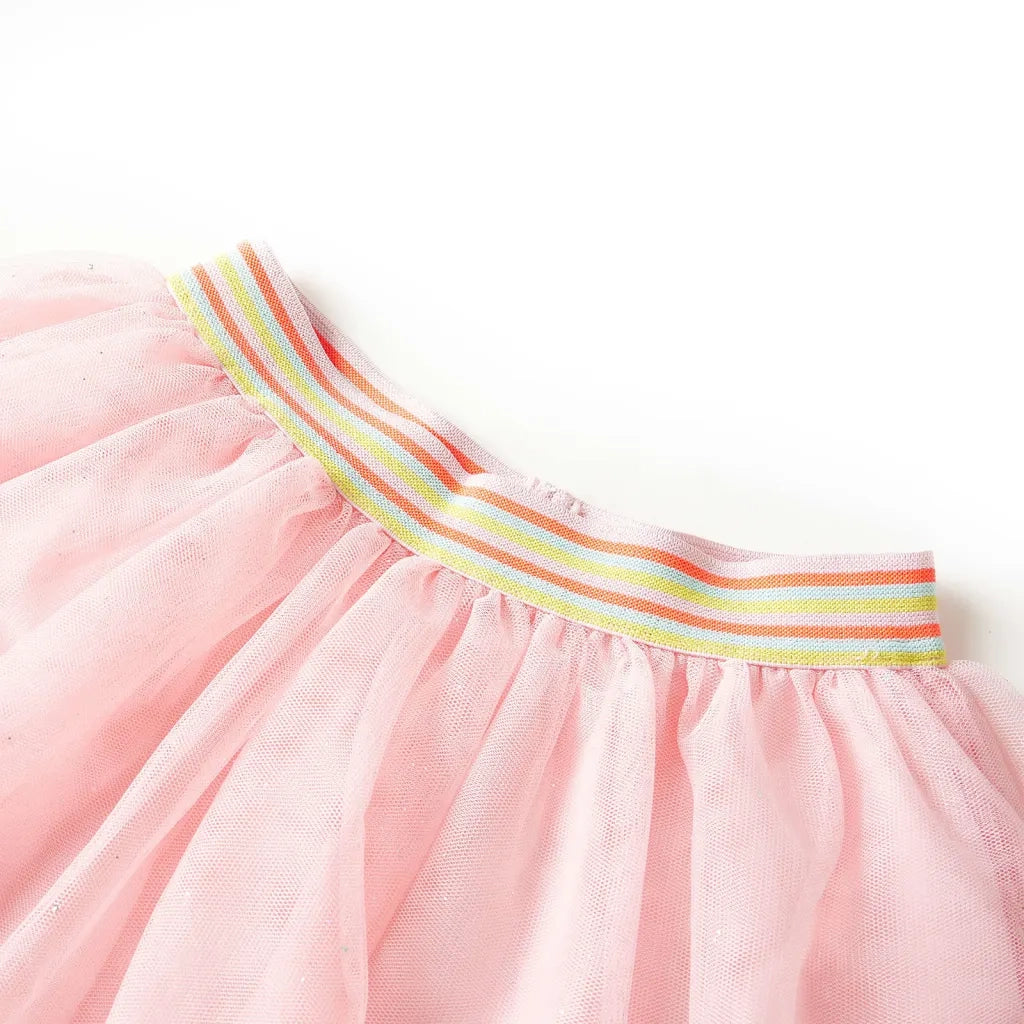 Gonna da Bambina con Tulle Rosa Chiaro 104 CFW9083533