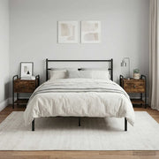 Armadio da Notte 2 pz Rovere Fumo 35 x 36,5 x 47 cm 8007664