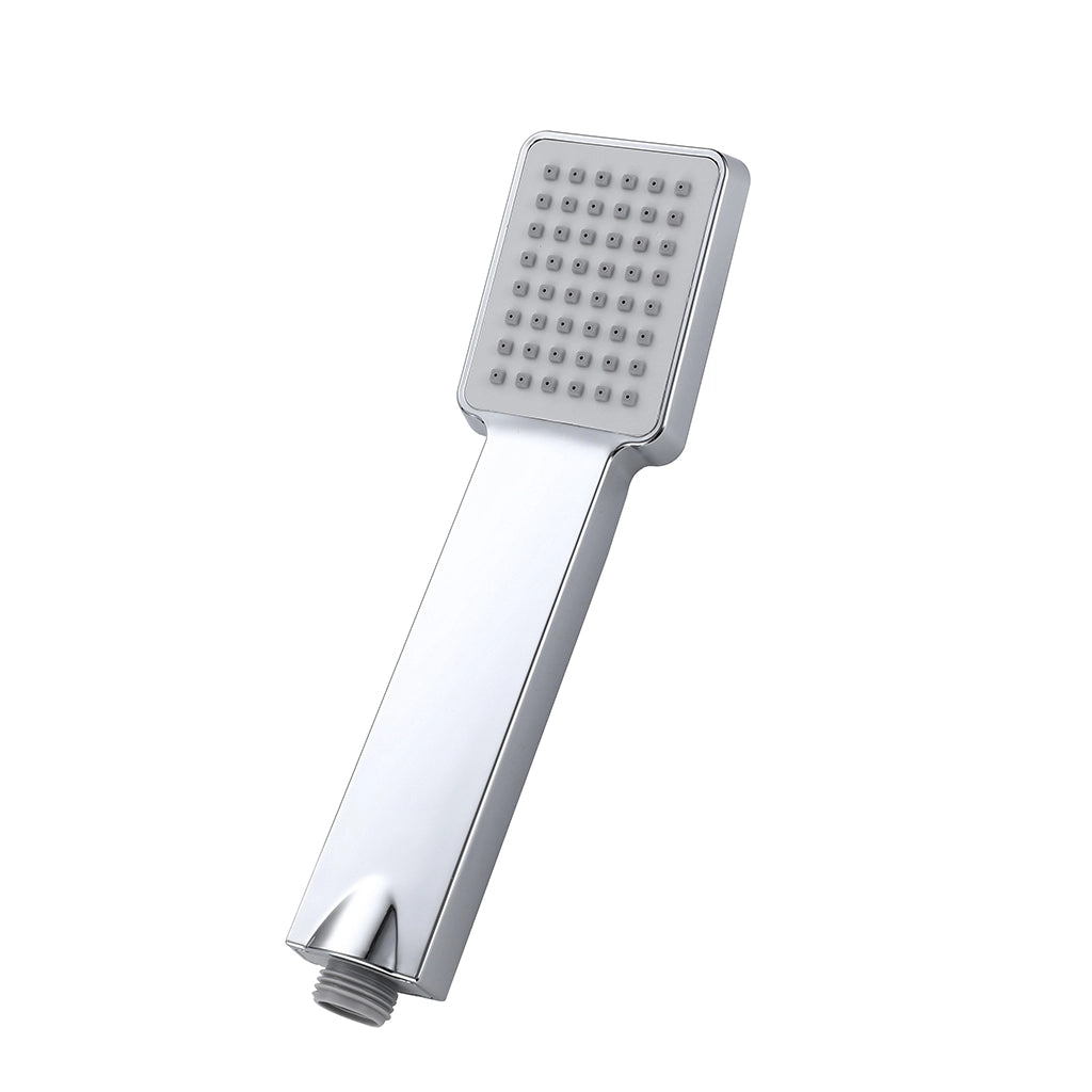 AICA ITALY Sistema Doccia con Miscelatore Termostatico a 38℃ e Soffione Quadrato 25x25cm Altezza Regolabile 75-118cm Cromo