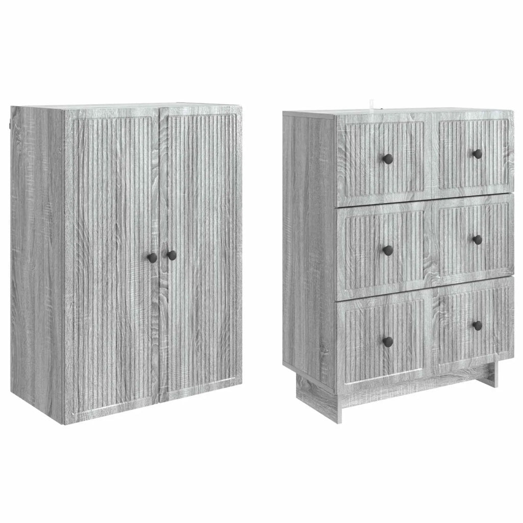 Set di armadi 2 pcs 66 x 34,5 x 90 cm Legno ingegnerizzato 3416382