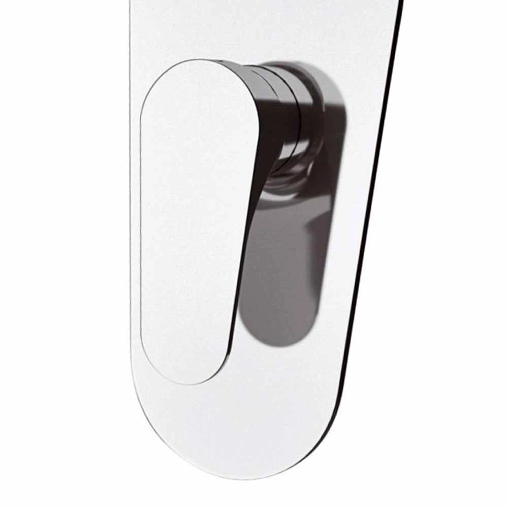 Rubinetto vasca/doccia incasso con deviatore e piastra - serie class line