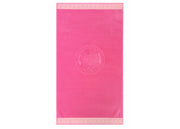 Telo Mare Jacquard Spugna Asciugamano Spiaggia Disegno Cameo Fluo - Telo Mare - Fucsia